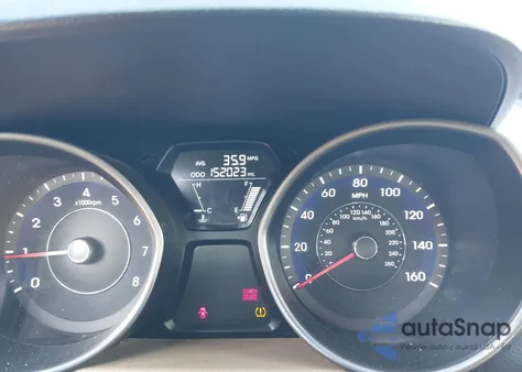 2013 Hyundai Elantra Gls из США, поврежденный, VIN 5NPDH4AE8DH384968